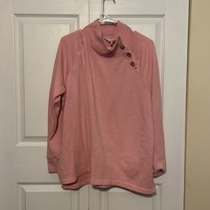J crew 4 button sweat shirt